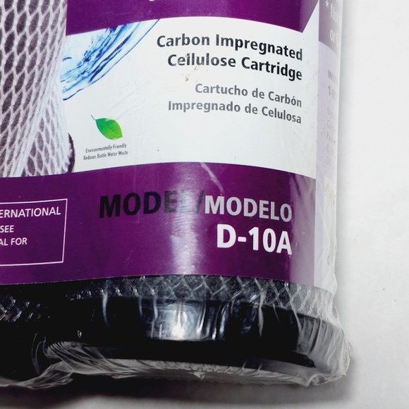 Culligan D-10A 5 Micron Standard 10 Inch Undersink Carbon Water Filter (2 Pack) - Picture 6 of 6